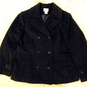 Women's winter coat, wool blend